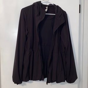 Lululemon lightweight hooded jacket